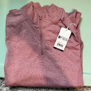Figs Mauve Salta Zip